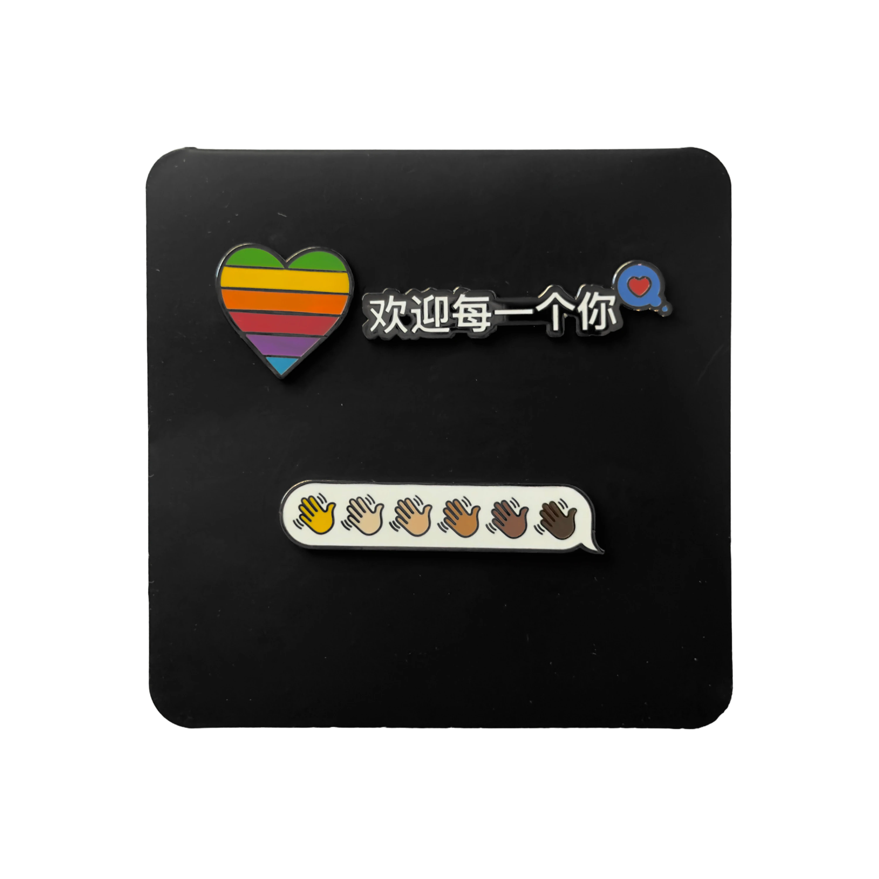 Welcome Pins Set